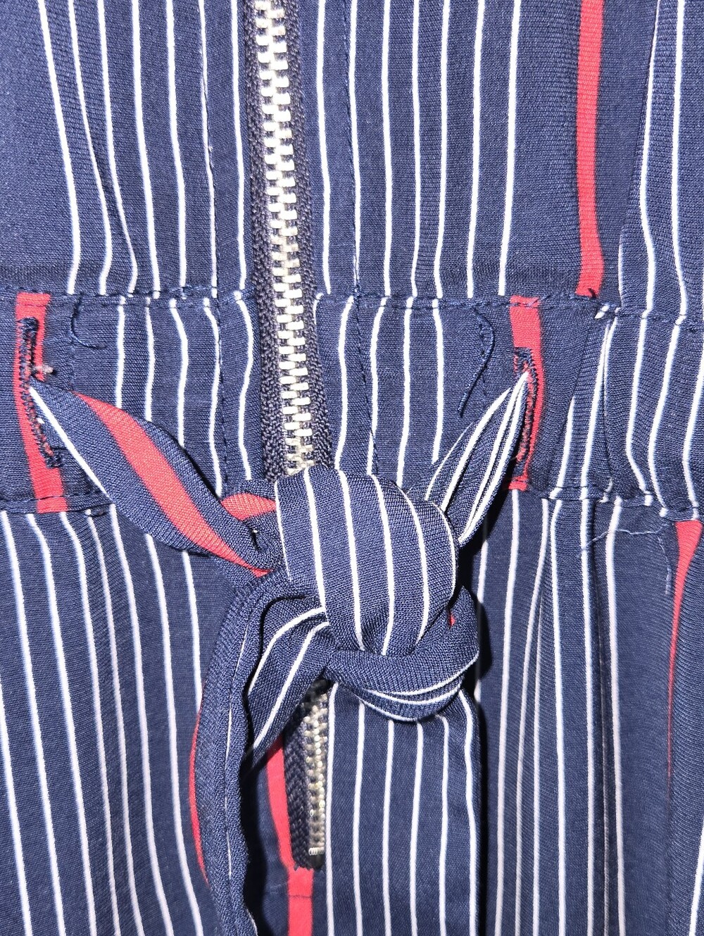 Tommy Hilfiger Women's XL Striped Jumpsuit - Picture 4 of 14